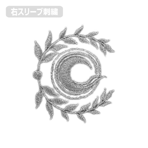 『Fate/Grand Order』セイバー/沖田総司 ワンポイント刺繍Tシャツ ホワイト XL